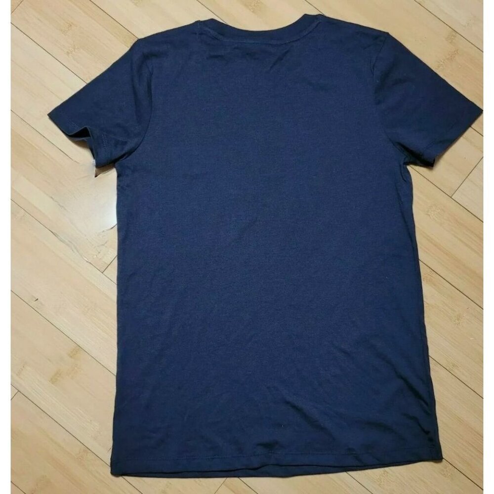 1901, short sleeve tee shirt with logo YOUR VOTE, YOUR VOICE, Blue, XS - Picture 2 of 2